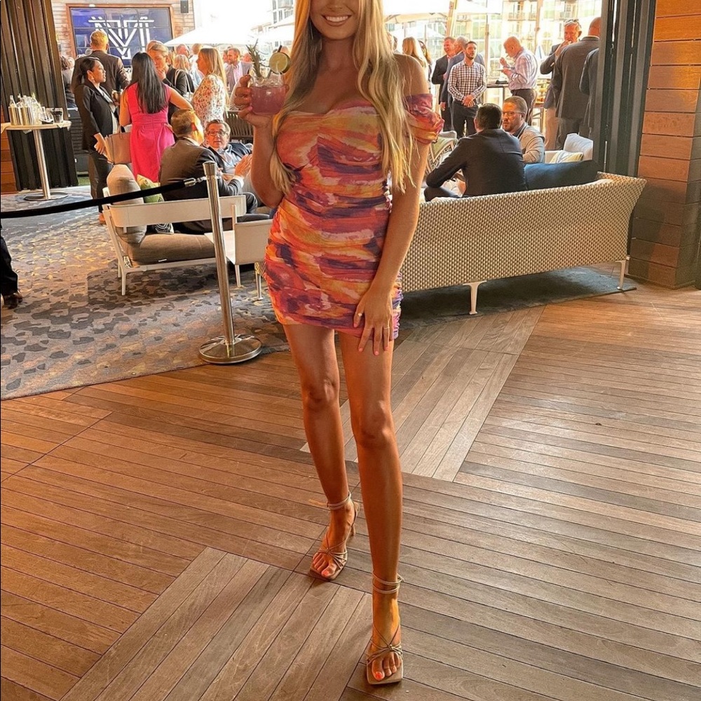 Urban outfitters multiple color dress